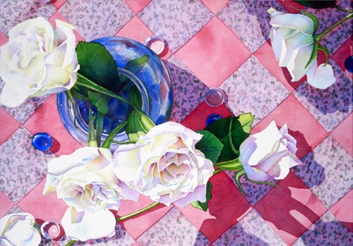 White Roses and Quilt
22” x 30”